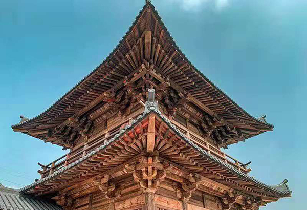 江苏崇福观局部木作（由苏阳红全权承建）